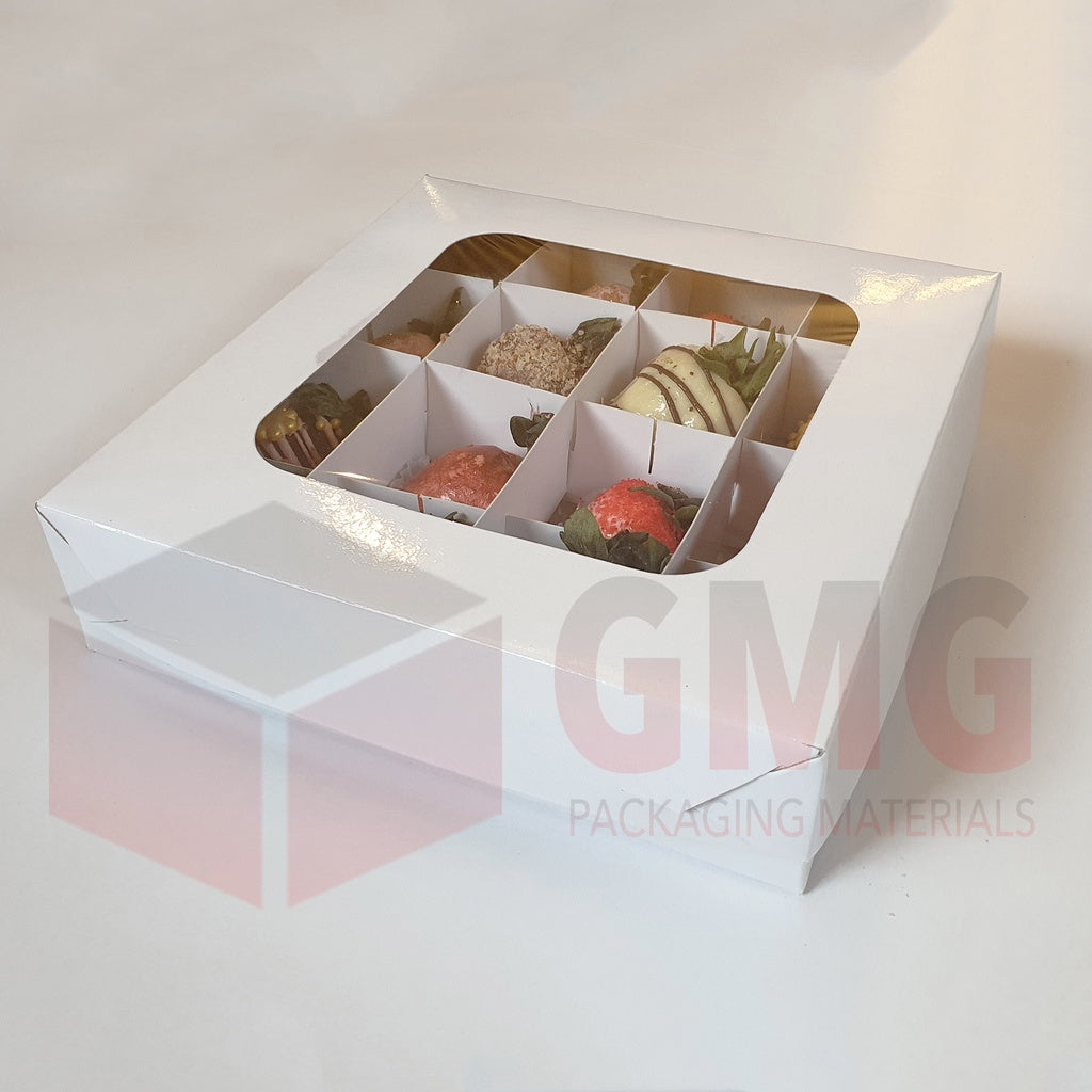 DIY Divider w/ for Cupcake Muffin Pastry Box Sizes 6x6/6x9/9x12/8x8/10x10/12x12 inches (10 sets)