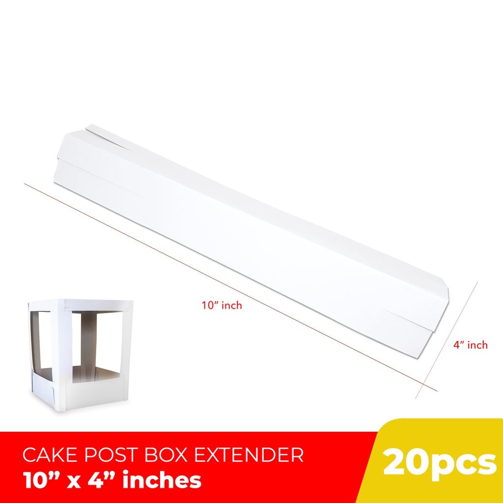 Cake Post Box Extender 10 x 4 inches (20pcs)