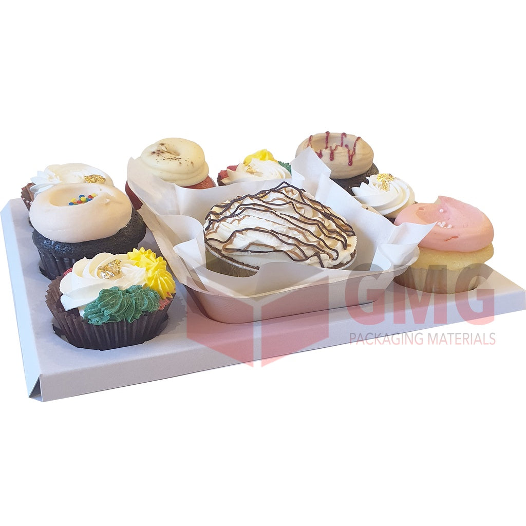 Cupcake Muffin Bento Cake Holder 9 x 12 inches (10pcs)