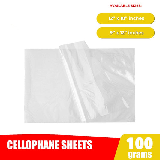 Cellophane Sheets for Pastries Cake Posts