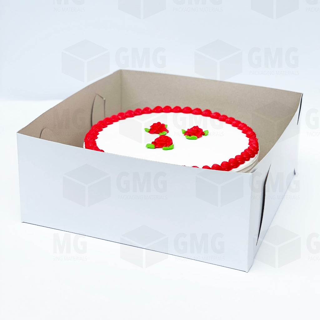 Cake Pastry Box 12 x 12 x 4 inches (10sets)