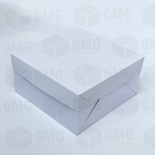 Cake Pastry Gift Box Easy Assembly 8 x 8 x 4 inches for Birthday Bridal Wedding Christmas (10 sets)